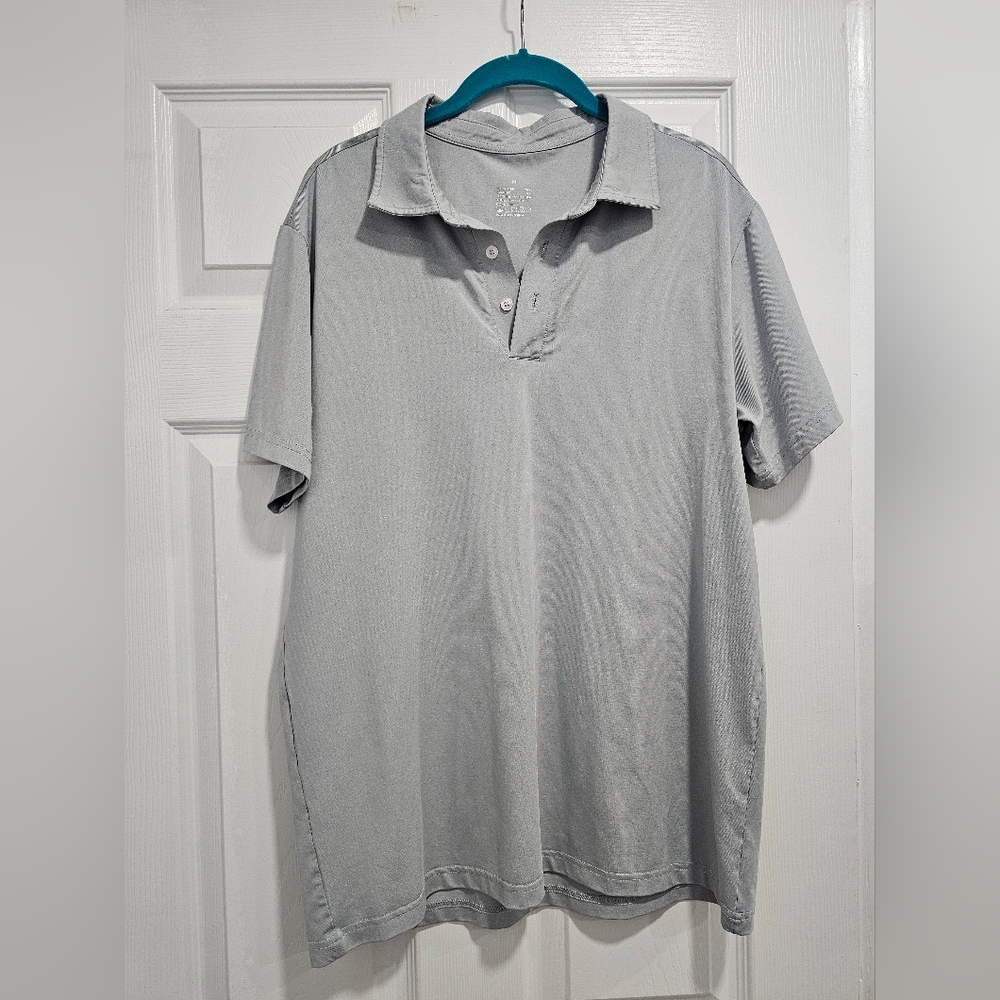 Men's Light Gray Polo Shirt